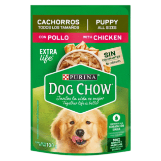 ALIMENTO HUMEDO DOG CHOW CON POLLO