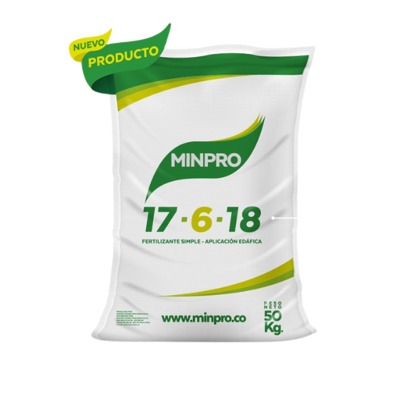 FERTILIZANTE MINPRO 17-6-18 FERTILIZANTE MINPRO 17-6-18