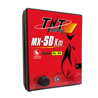 Impulsor para cerca eléctrica dual 110/12 voltios 50KM