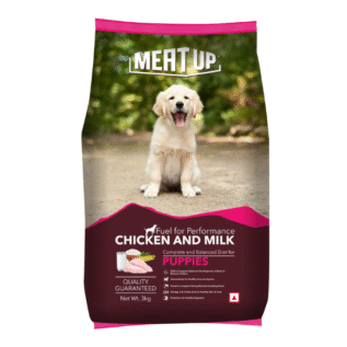Meat Up Puppy Dry Dog Food, Chicken X 250G