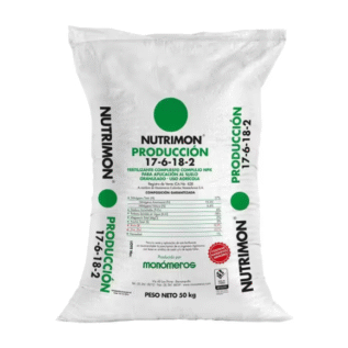 Fertilizante 17-6-18-2 x 50 Kg NUTRIMON