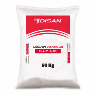 Fertilizante Disan Desarrollo 23-4-21-2 + 2(S) x 50 Kg DISAN