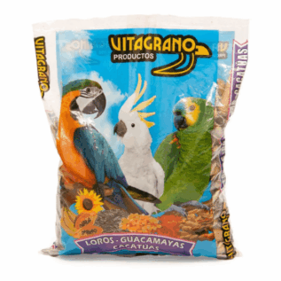 LOROS Y GUACAMAYAS BOLSA X 500 GRAMOS